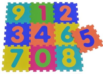 Pěnové puzzle Čísla S4 (30x30)