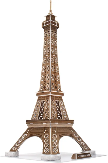 CubicFun 3D puzzle Eiffelova veža zlatá 39 dielikov