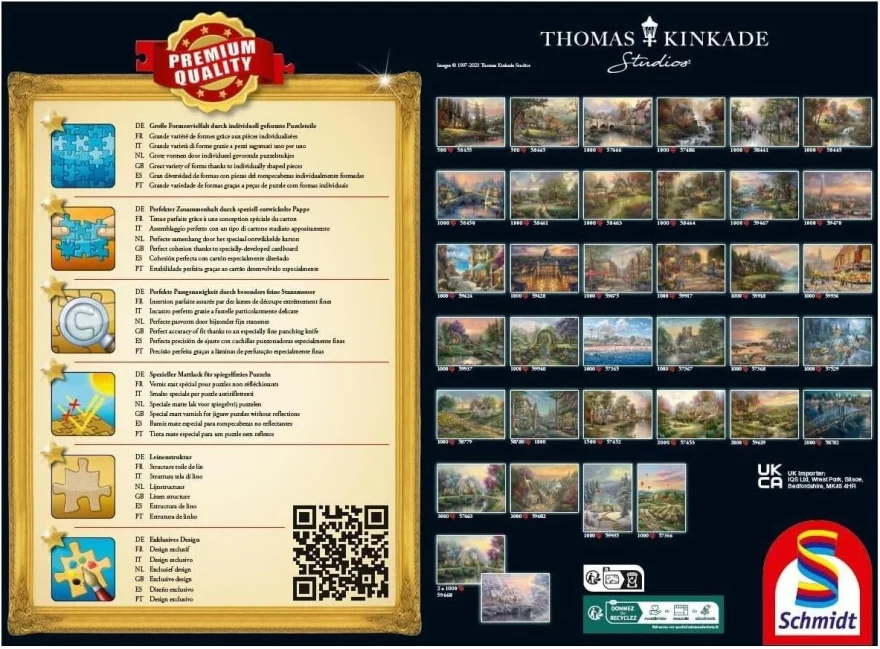 Schmidt Puzzle Večerná atmosféra 3000 dielikov