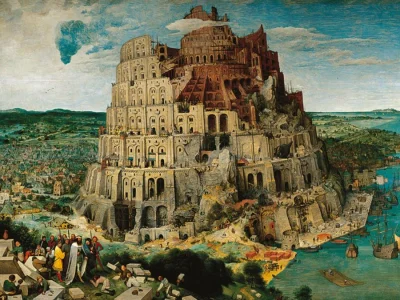 Puzzle Babylonská věž 5000 dílků