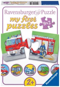Moje prvé puzzle Vozidlá a stroje 9x2 dielikov