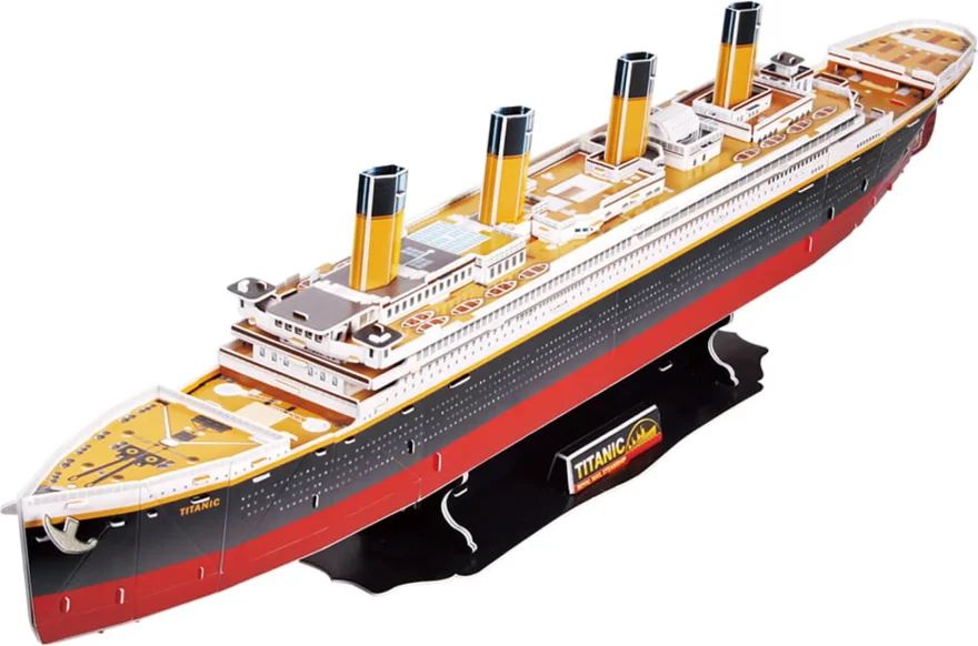 CubicFun 3D puzzle Titanic (veľký) 113 dielikov