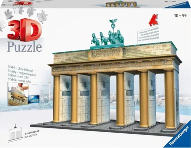 3D puzzle Braniborská brána, Berlín 356 dílků