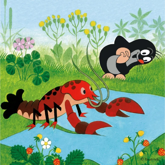Dino Puzzle Krtko a nohavičky 3x55 dielikov