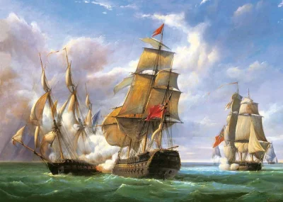 Puzzle Námořní bitva 3000 dílků