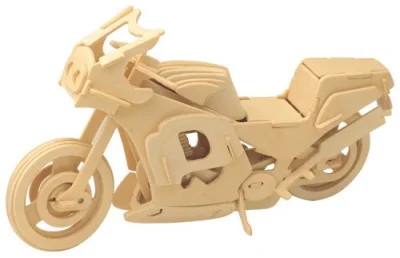 3D puzzle Závodní motorka