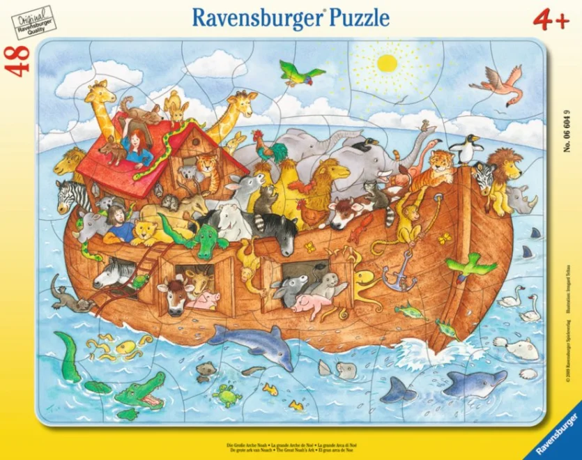 Ravensburger Puzzle Veľká Noemova archa 48 dielikov