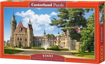 Puzzle Zámok Moszna, Poľsko 4000 dielikov