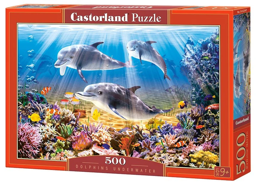 Castorland Puzzle Delfíny 500 dielikov