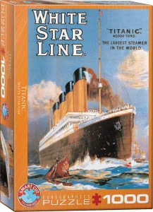 Puzzle Plagát: Titanic 1000 dielikov