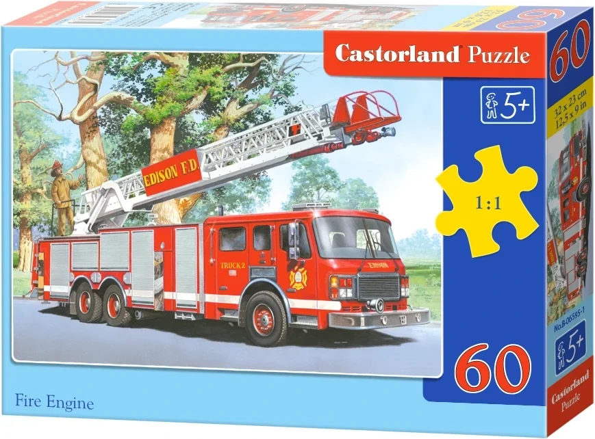Castorland Puzzle Hasiči 60 dielikov