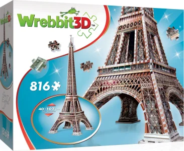3D puzzle Eiffelova věž 816 dílků