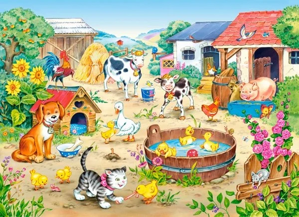 Castorland Puzzle Farma 60 dielikov