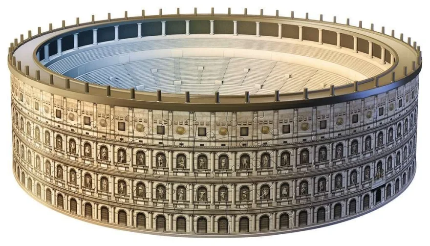 Ravensburger 3D puzzle Koloseum, Rím 216 dielikov