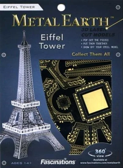 METAL EARTH 3D puzzle Eiffelova veža