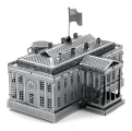 METAL EARTH 3D puzzle Biely dom