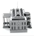 METAL EARTH 3D puzzle Biely dom