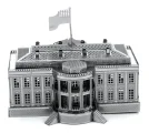 METAL EARTH 3D puzzle Biely dom