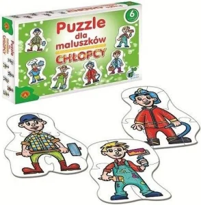 Baby puzzle Chlapci 6v1 (2-7 dílků)