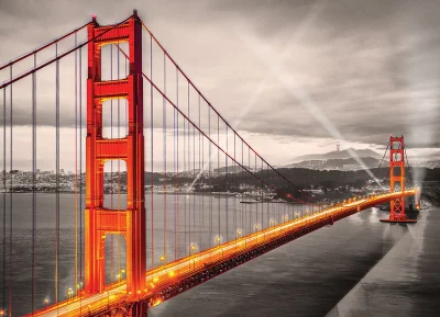 Puzzle San Francisco - Golden Gate Bridge 1000 dílků
