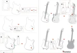METAL EARTH 3D puzzle Elektrická gitara