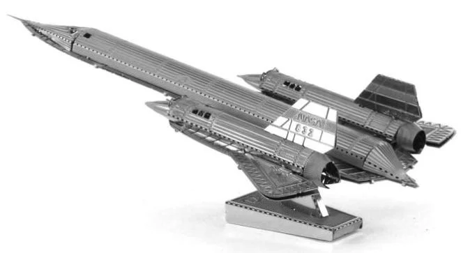 METAL EARTH 3D puzzle Lockheed SR-71 Blackbird