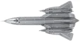 METAL EARTH 3D puzzle Lockheed SR-71 Blackbird