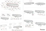 METAL EARTH 3D puzzle Vzducholoď Graf Zeppelin