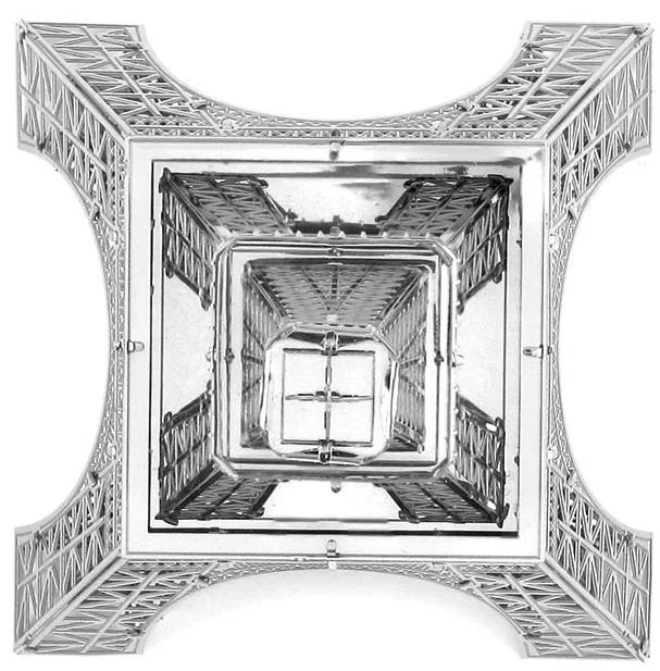 METAL EARTH 3D puzzle Eiffelova veža (ICONX)