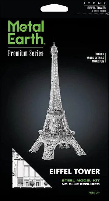 METAL EARTH 3D puzzle Eiffelova veža (ICONX)